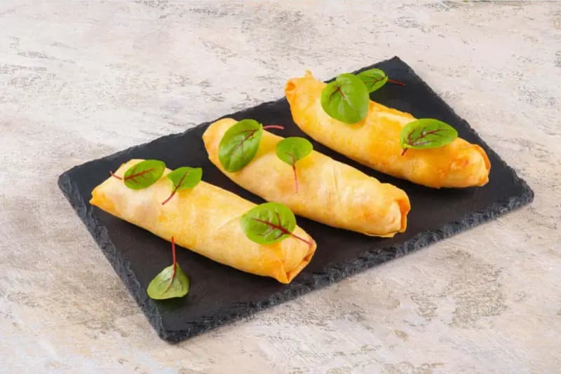 Спринг ролл с морепродуктами
